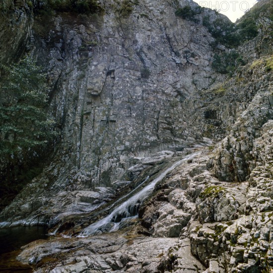 Nature, Italy, region of Sardegna 1975 Massiccio del Gannargentu (Gennargentu Massif).