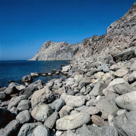 Nature, Italy, region of Sardegna 1975 Isola di San Pietro (San Pietro Island).