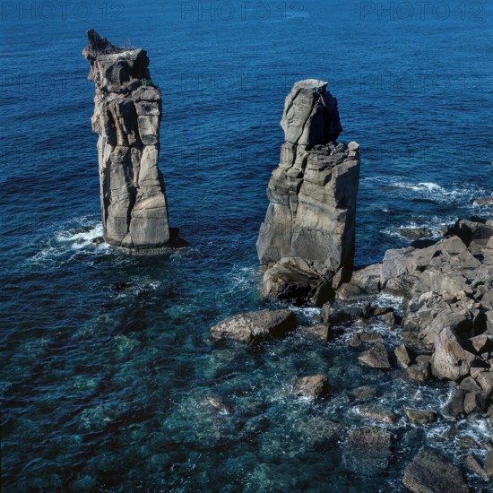 Nature, Italy, region of Sardegna 1975 Isola di San Pietro (San Pietro Island).