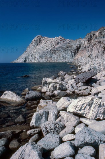 Nature, Italy, region of Sardegna 1975 Isola di San Pietro (San Pietro Island).