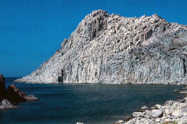 Nature, Italy, region of Sardegna 1975 Isola di San Pietro (San Pietro Island).