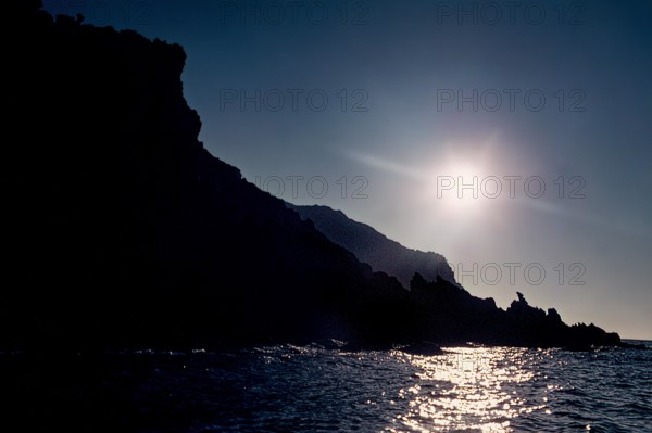 Nature, Italy, region of Sardegna 1975 Isola di San Pietro (San Pietro Island).