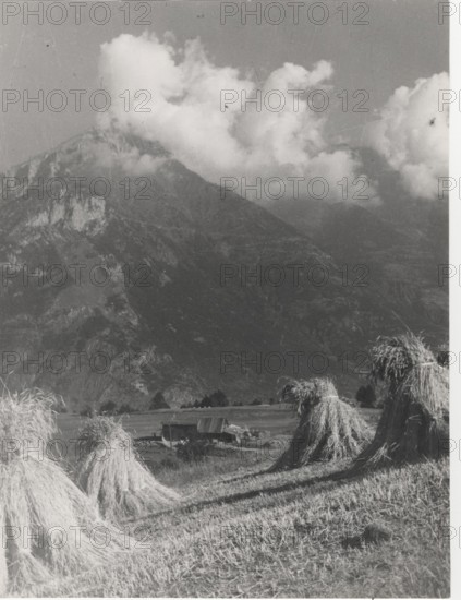 Hay bales in Sauze d'Oulx