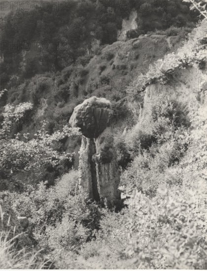 Earth pyramides. Iseo Lake. Italy,