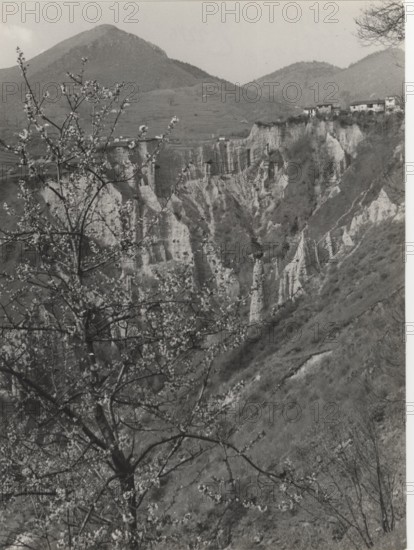 Earth pyramides. Cislano, Italy,