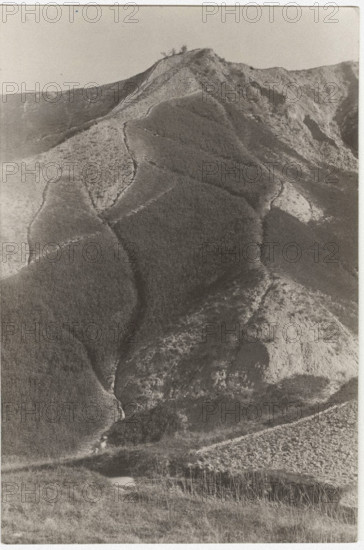 First coltures in a badland