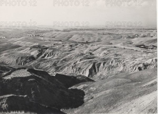 Badlands. Asciano, Italy,