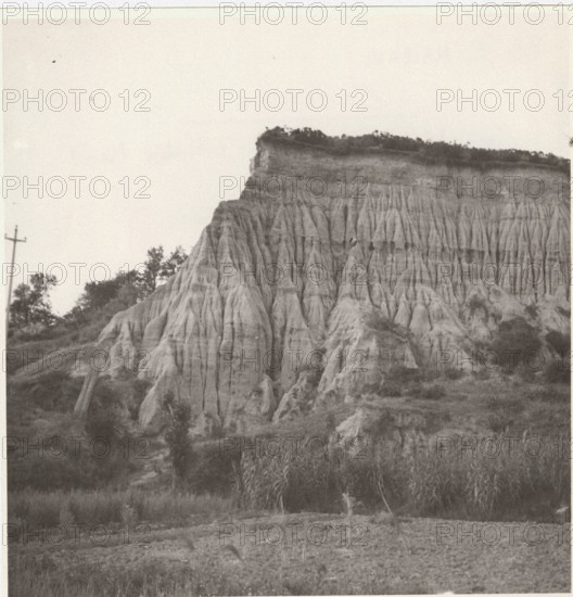 Badlands. Diamante, Italy
