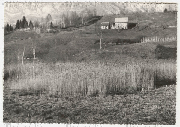 Cadol the marsh before the land reclamation works