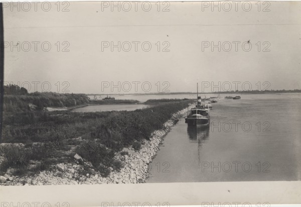 Po River land reclamation works
