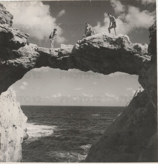 Aspra natural arch