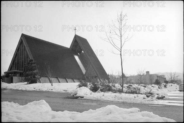 Built by the prefabricated method: Seon church 1970.