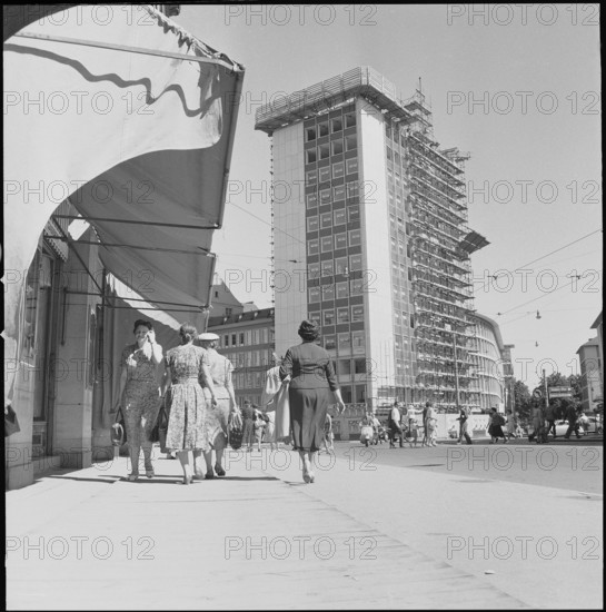Office block at Sihlporte, Zurich 1958.