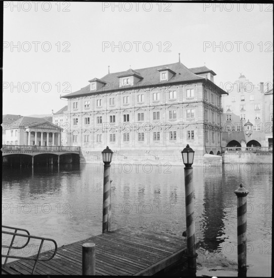 Zurich Town Hall 1958.