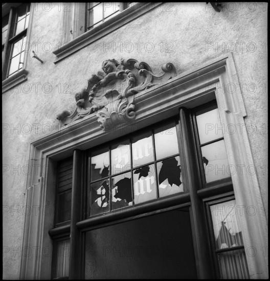 Protest against National Socialism in Schaffhausen 1945.