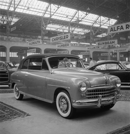 Autosalon Genf 1950: Fiat 1400.