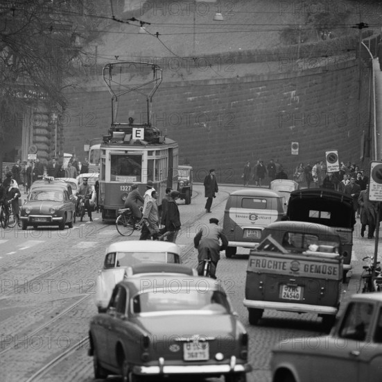 Traffic on the Ramistrasse, 1961.
