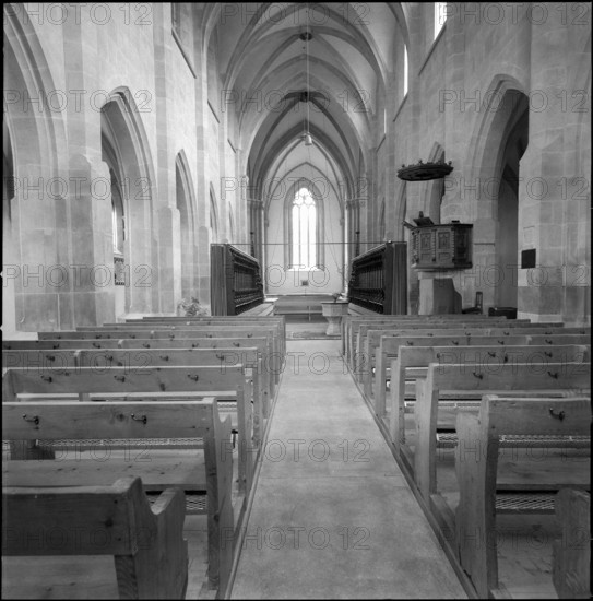 Monastery church Kappel am Albis 1959.