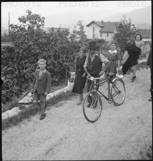 Street near Brissago, September 1944.