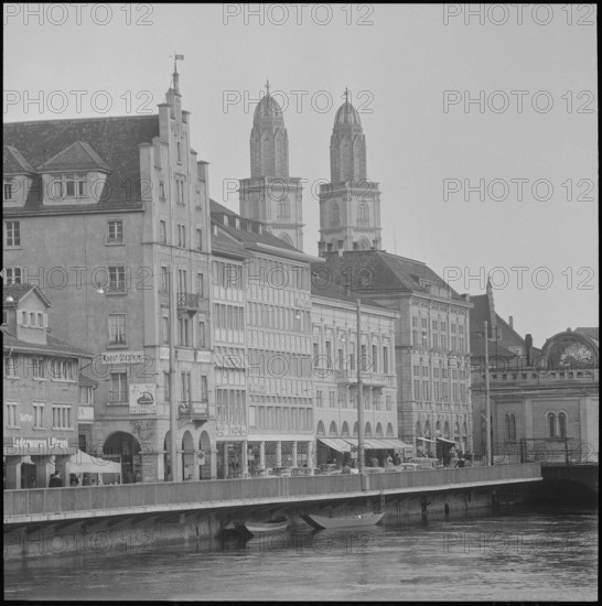 Limmatquai Zurich 1958.