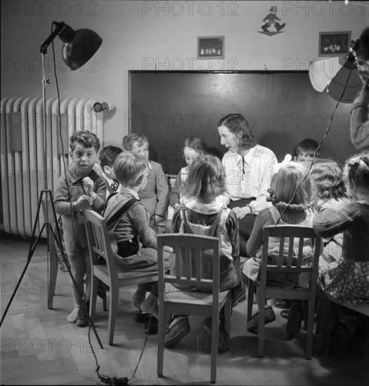 Serbian children on holiday for convalescence in Switzerland, 1942.