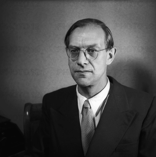 Professor Arnold Geering, 1950.