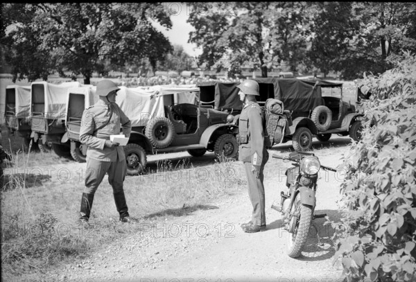 Mobilization report 1947: The conscripts gather.