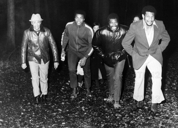 Muhammad Ali in Zurich 1971.