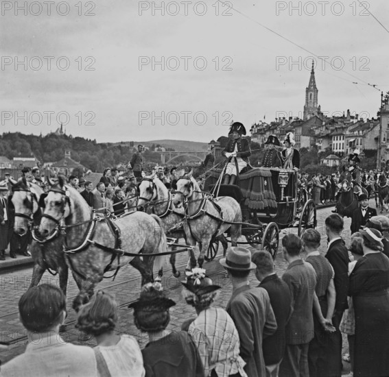 Landi 1939: Lord Mayor of London visiting Bern.