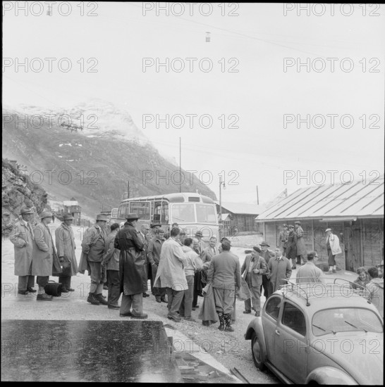 Official opening: Valle di Lei reservoir 1963.
