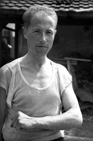 Internee from Buchenwalde in Rheinfelden.