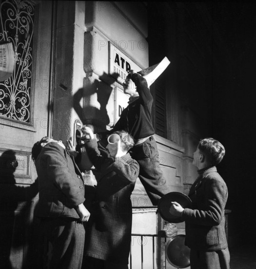 New Year tradition, childrens playing mischievous tricks.