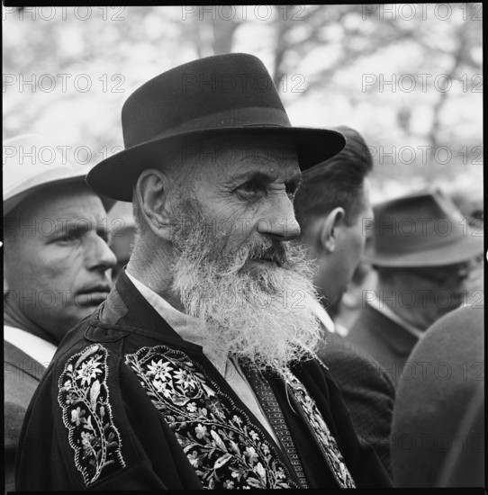 Obwalden citizen at voter's meeting 1966.