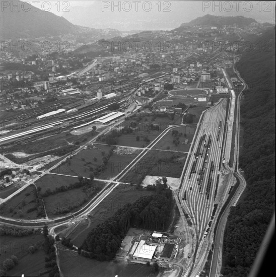 Chiasso, goods station ; 1965.