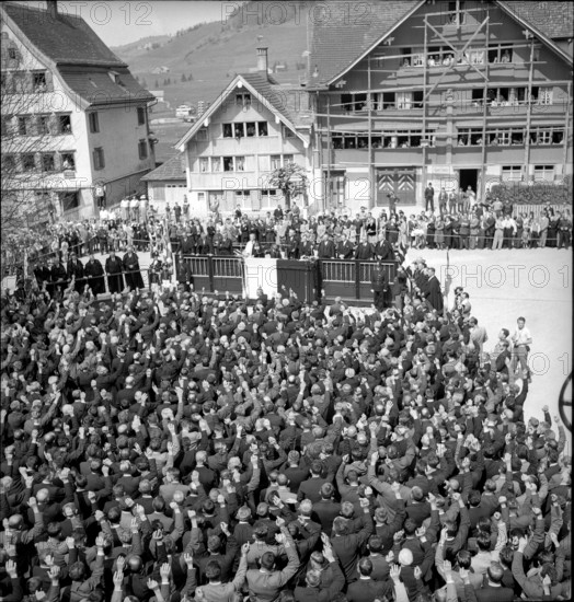 Innerrhoden voter's meeting 1949.