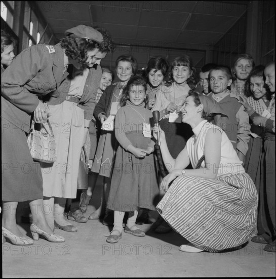 Greek children with tuberculosis recover in Switzerland, 1956.