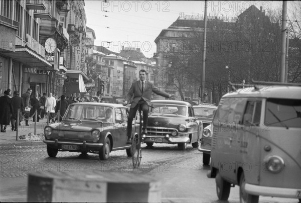 High wheel in Zurich, 1965.