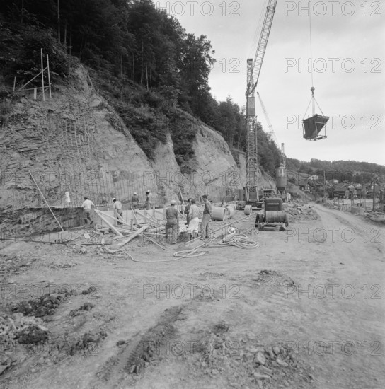 Autobahn Luzern-Brunig, 1962.