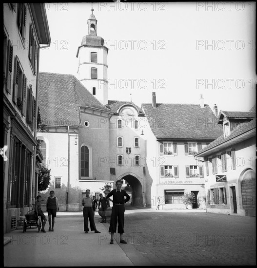 Children from Delemont, 1947.