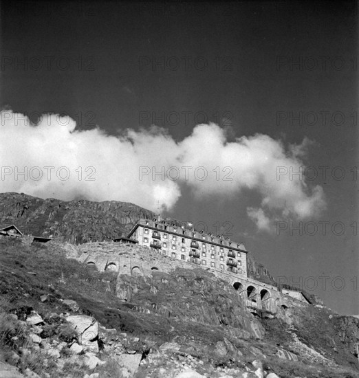 Hotel Belvedere; Furka pass; 1946.