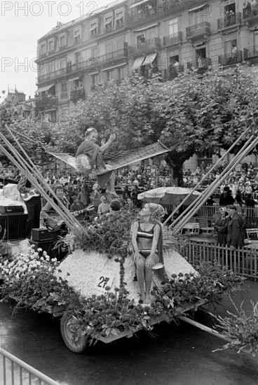 Procession at the Fetes de Geneve, 1968.