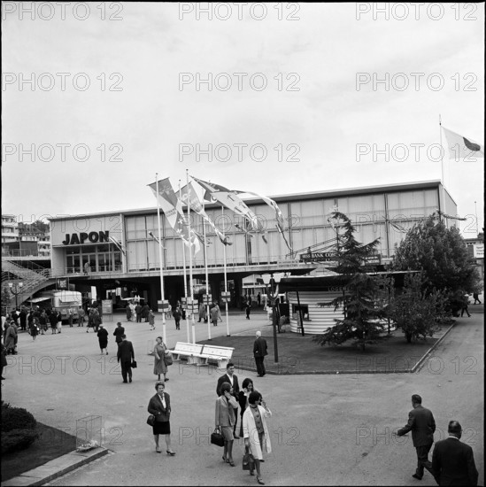 Building in Delemont, 1963.