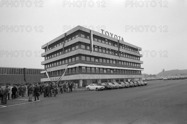 Opening day of the Toyota Center in Safenwil 1972.