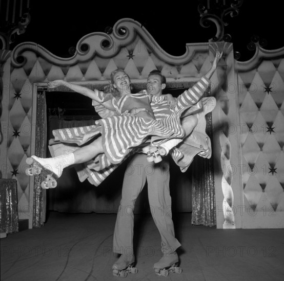 The Roller Follies in Zurich, 1951.