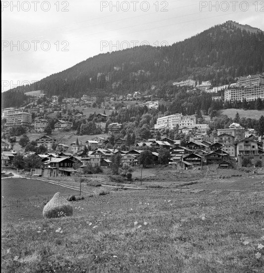 Sanatoriums in Leysin 1949.