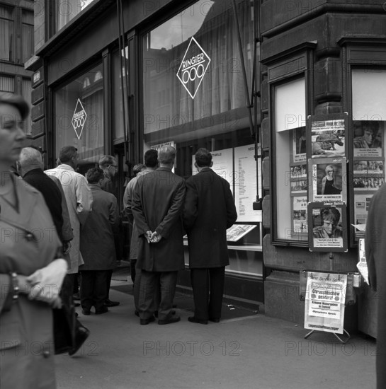 Shop window Ringier publisher: Olympic Summer Games Tokyo, 1964.