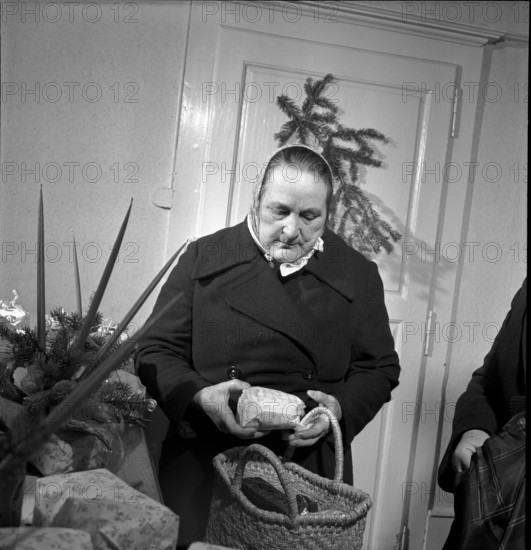 Don Robin day in La Tour de Peilz, 1954.