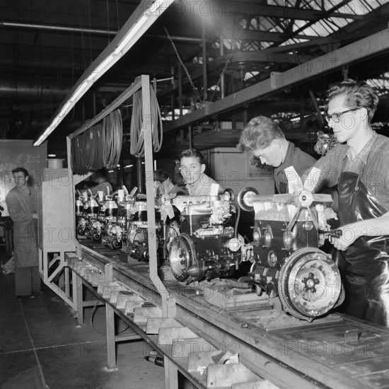 DKW-Werke Dusseldorf, 1955.