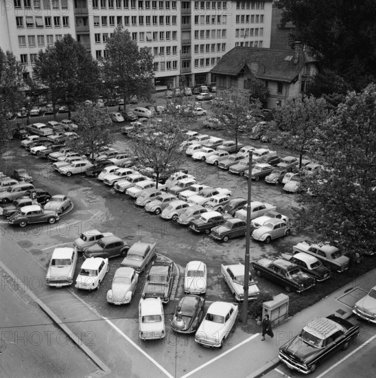 Parking Lot Escherwiese, 1961.