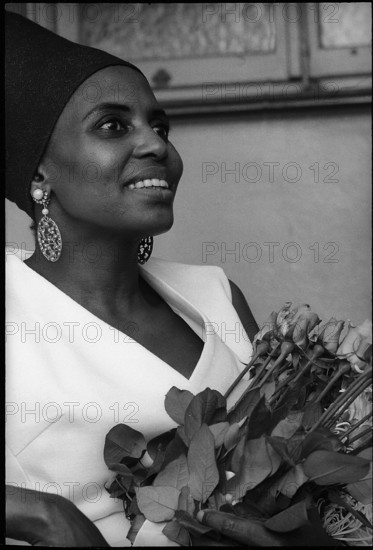 Miriam Makeba in concert, 1969.